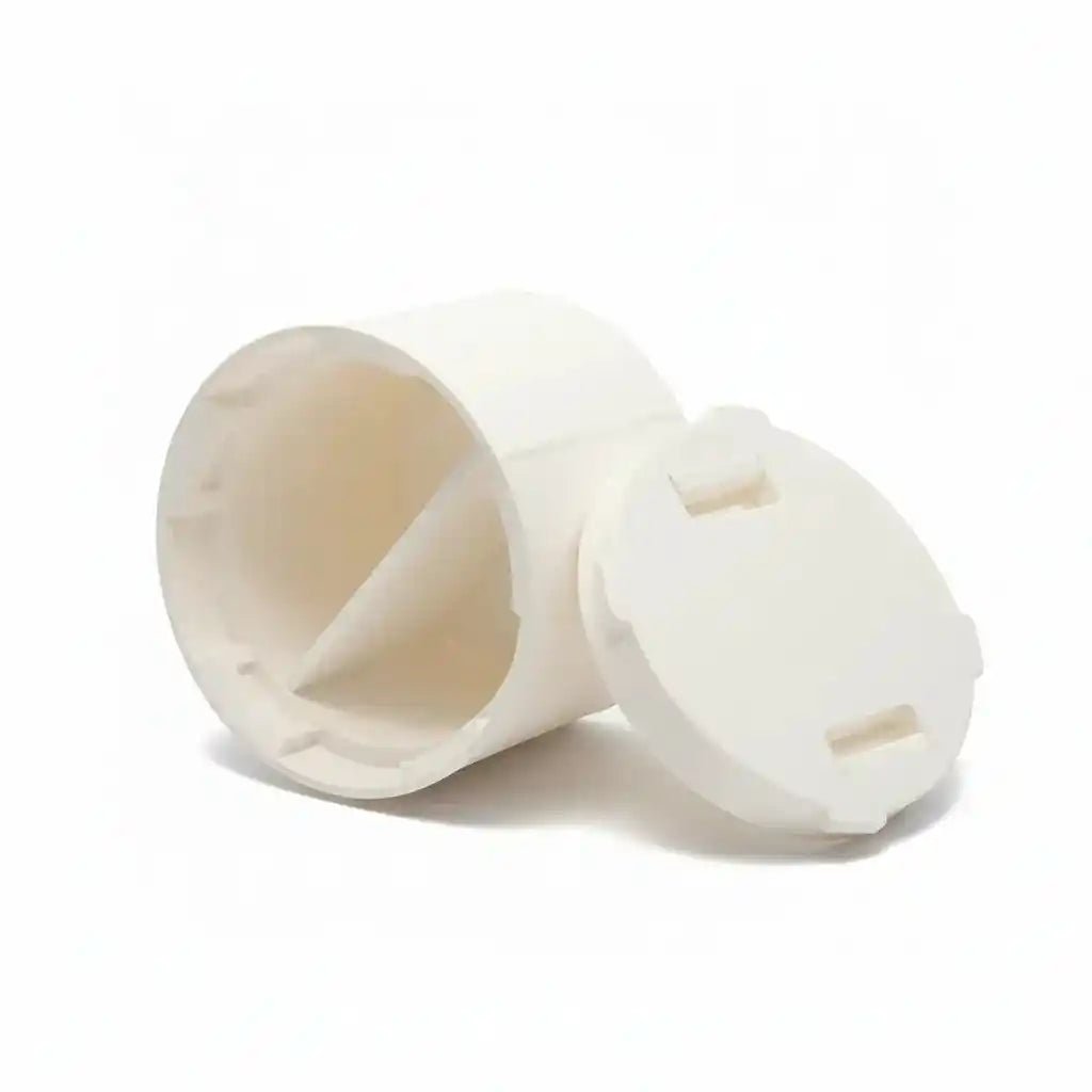 8-Inch Divided Container Side View