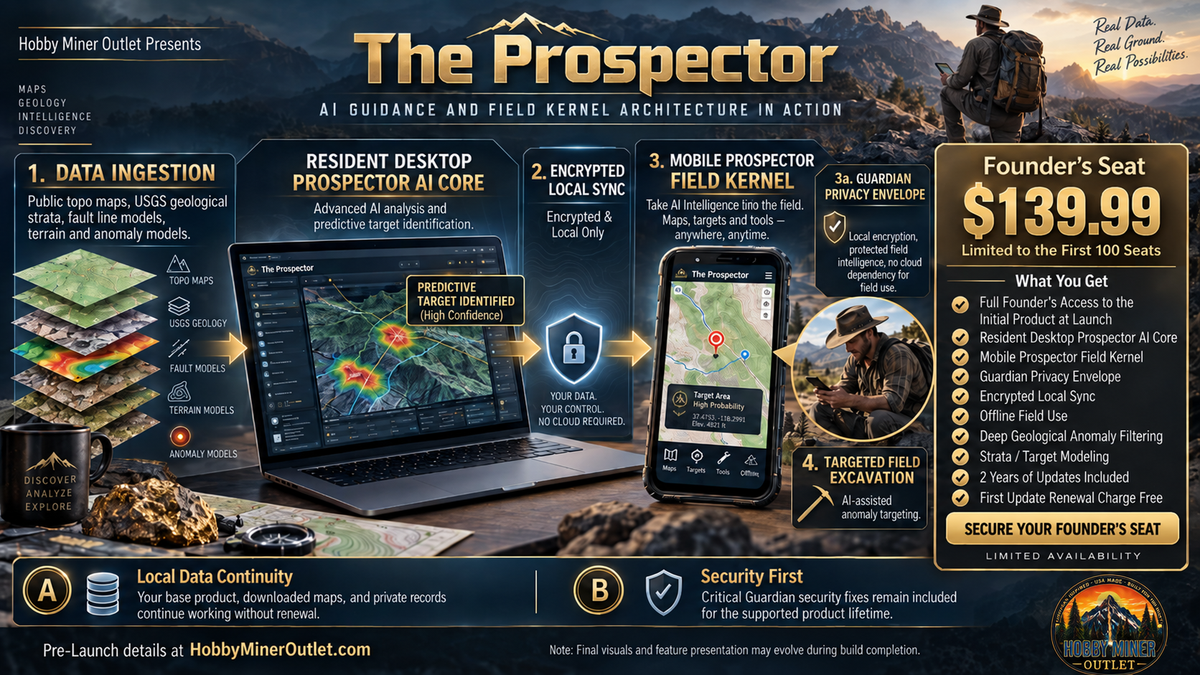 The Prospector — Founder’s Seat