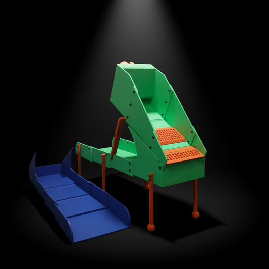 Fable Fire Mini-High Banker — Green Dark Studio