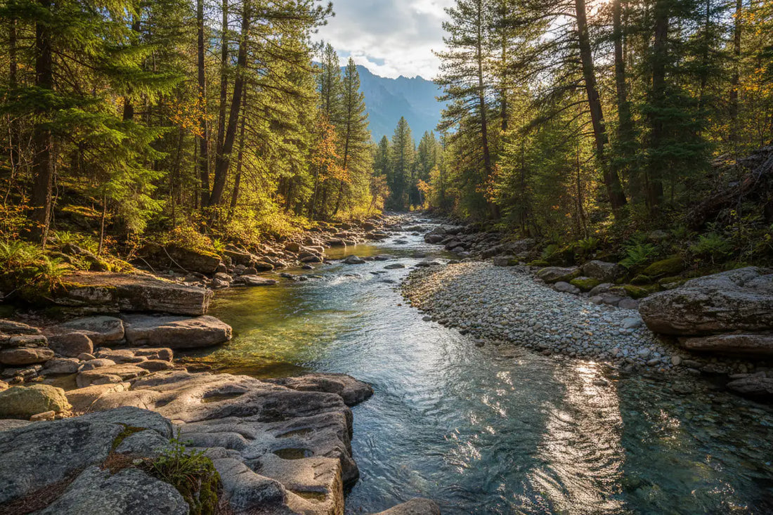 Creek gold prospecting - finding gold in streams and creeks with portable sluice equipment