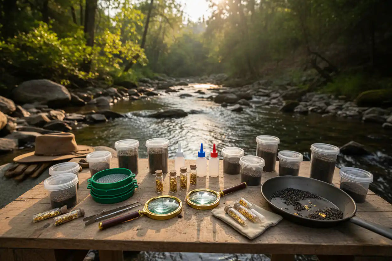 Complete gold prospecting accessories kit — Hobby Miner Outlet