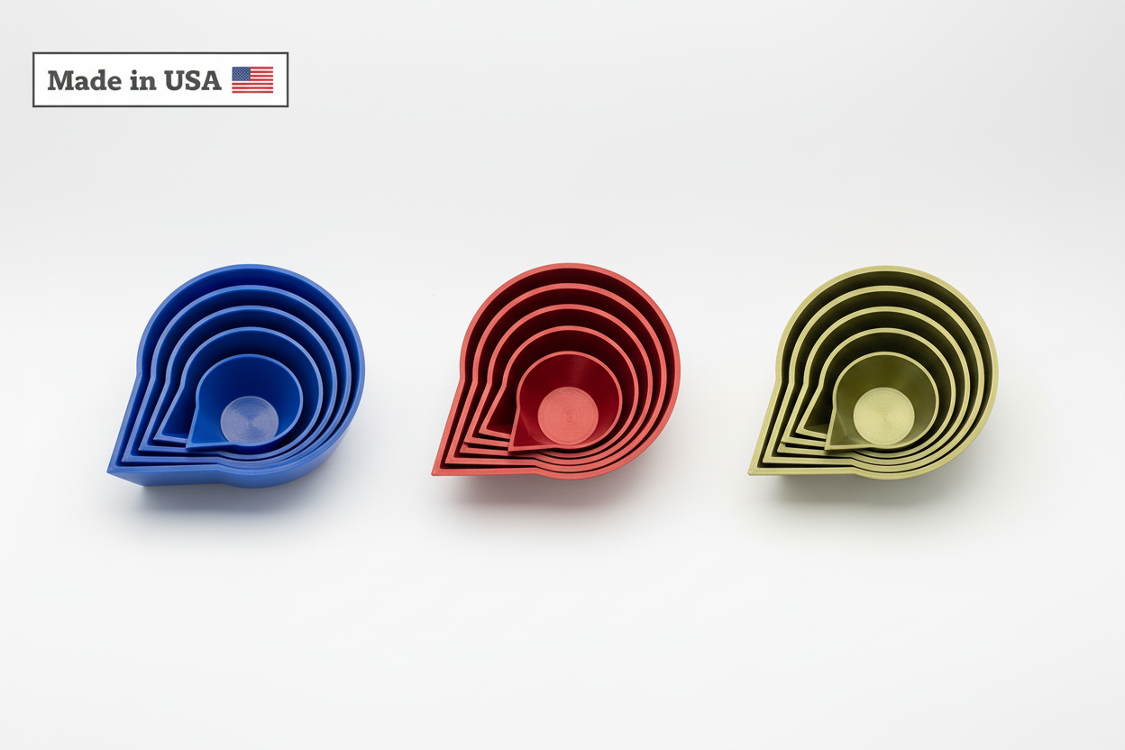 5pc 7" - 3" Gold Pour Jug Set Hero Image - Clean Version