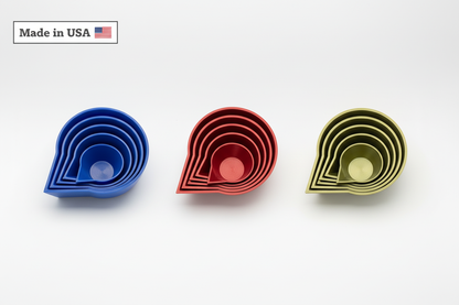 5pc 7" - 3" Gold Pour Jug Set Hero Image - Clean Version