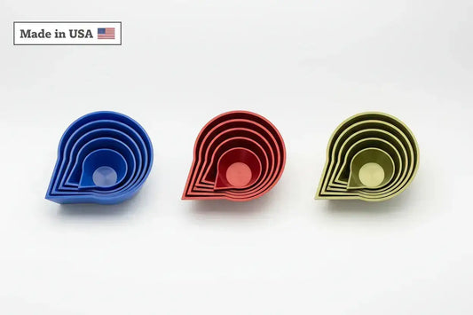 5pc 7" - 3" Gold Pour Jug Set Hero Image - Clean Version