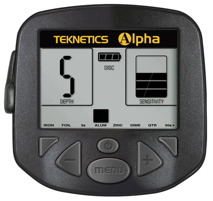 Alpha 2000 Metal Detector with 8" Waterproof Coil