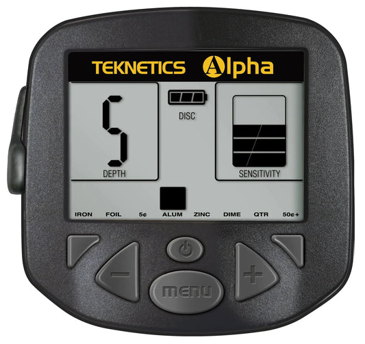 Alpha 2000 Metal Detector with 8" Waterproof Coil