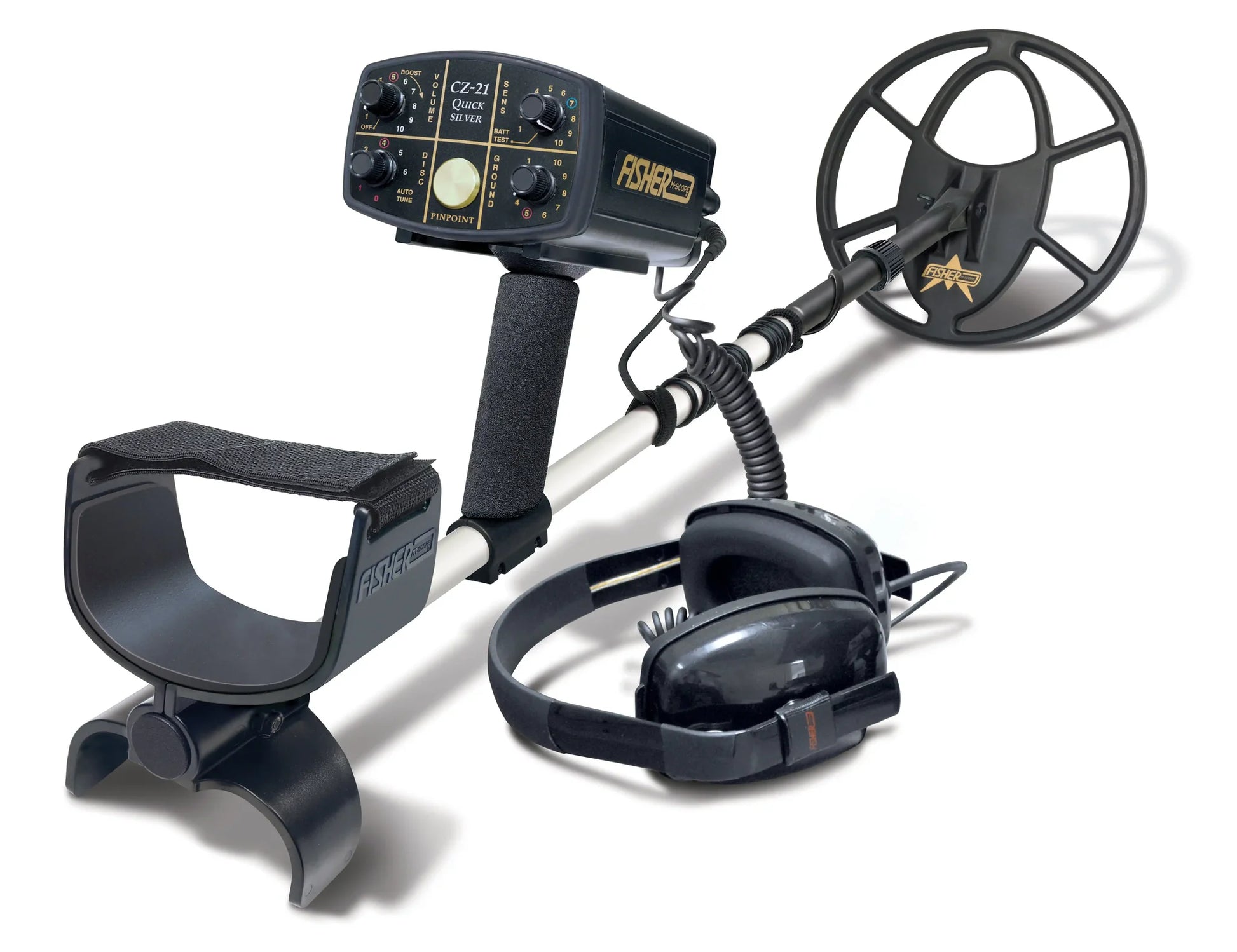 Fisher CZ21 Underwater Multi-Frequency Professional Metal Detector — view 4