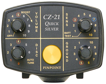 Fisher CZ21 Underwater Multi-Frequency Professional Metal Detector