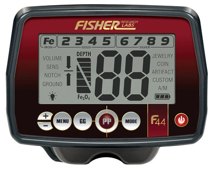 Fisher F44 Weatherproof Metal Detector