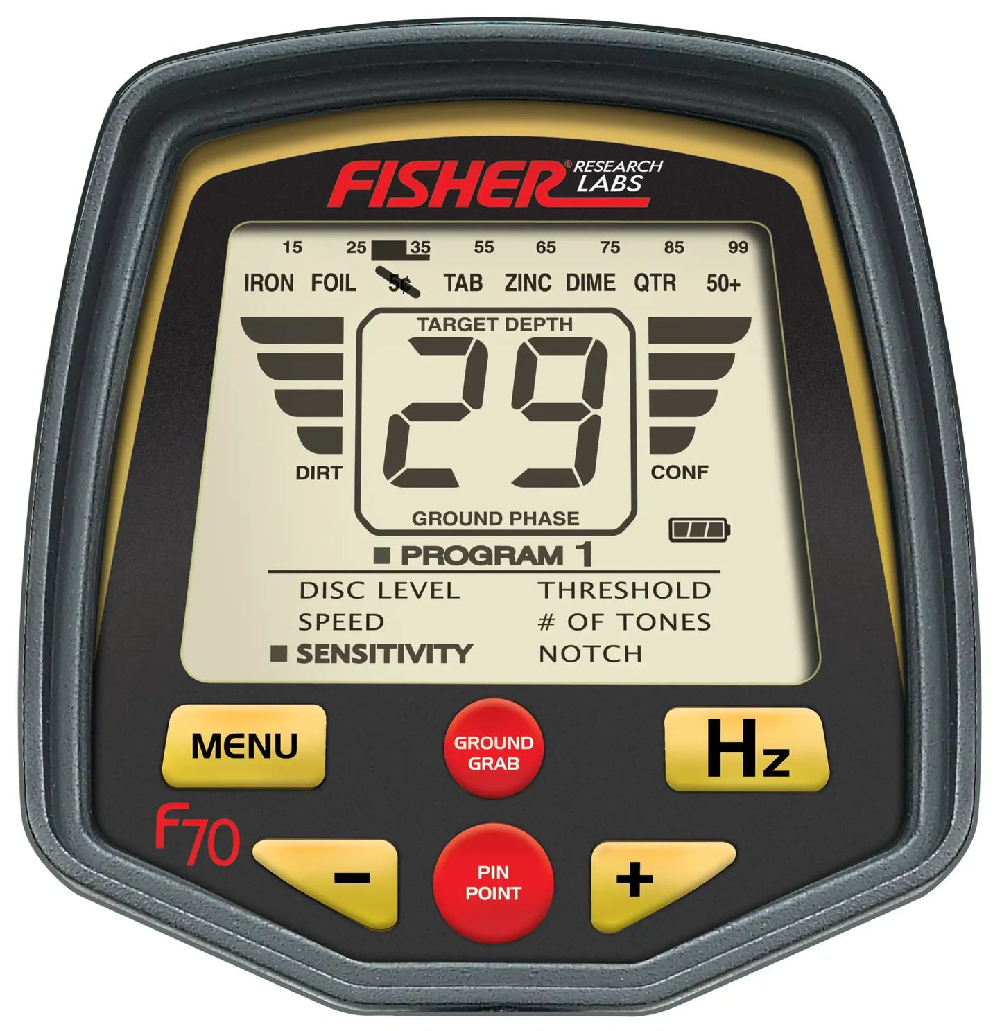 Fisher F70 Metal Detector — view 4