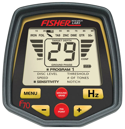 Fisher F70 Metal Detector — view 4