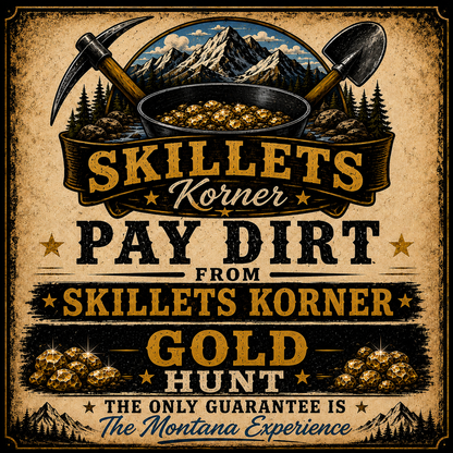 Montana Paydirt & Gem Stone Bags — Quart Size Bags