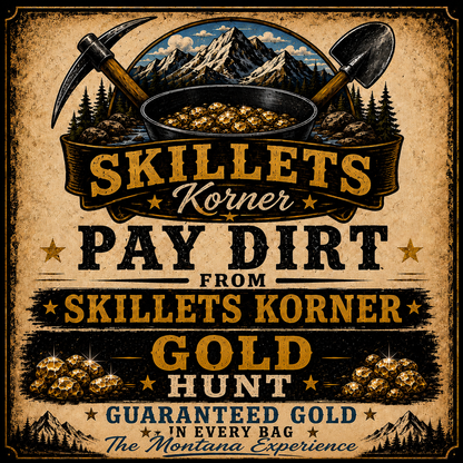 Montana Paydirt & Gem Stone Bags — Quart Size Bags