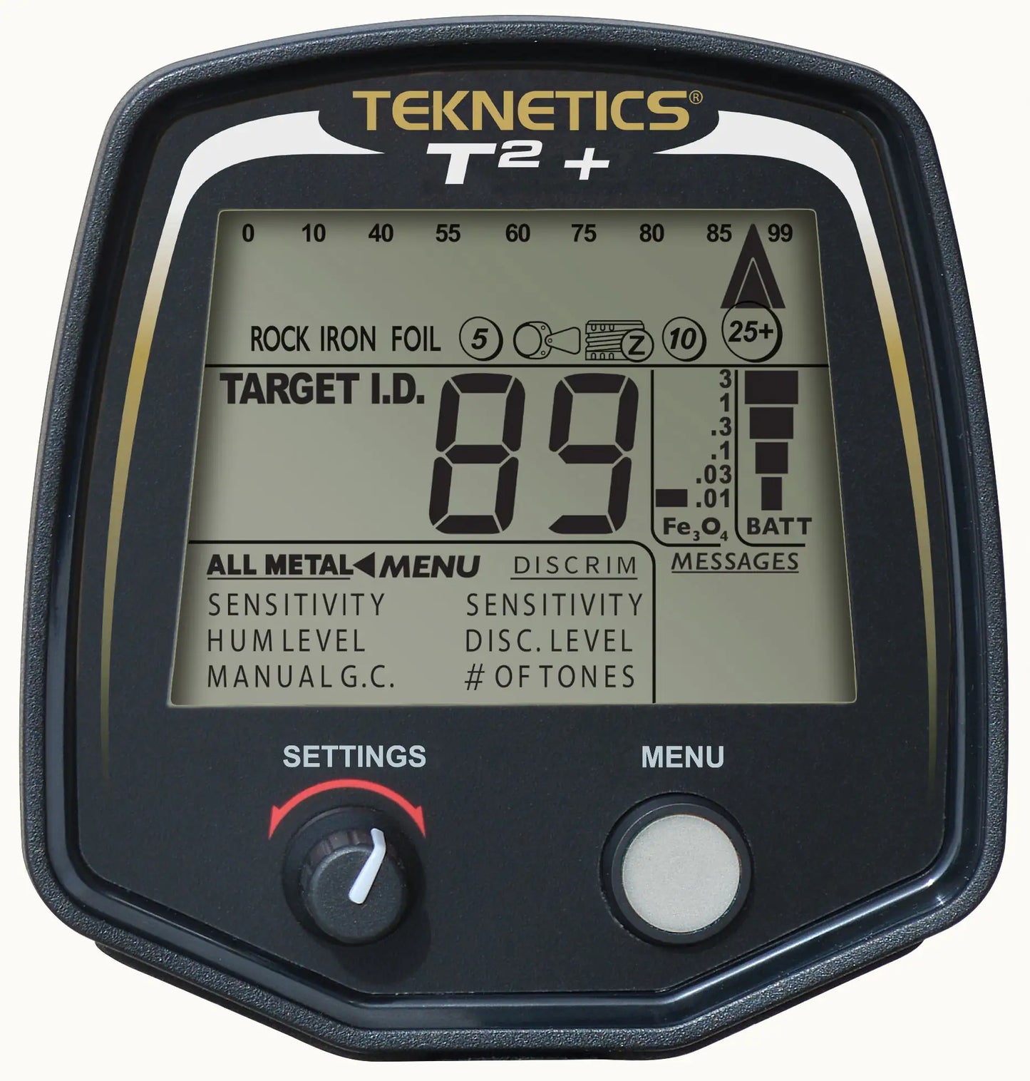 Teknetics T2 Series Metal Detector – Standard & Limited Black