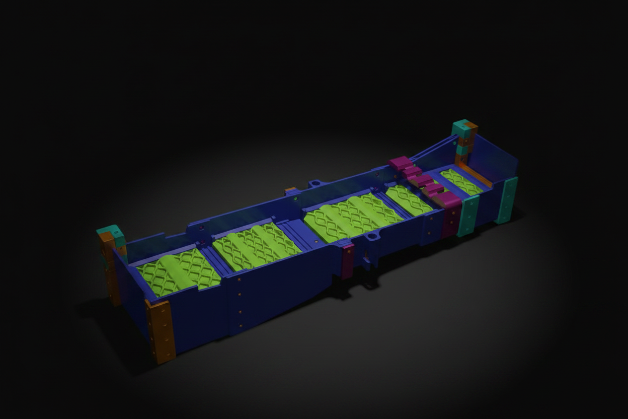 Blue/Green 4 — Dark