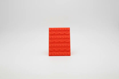Bright Red Golden Shores Mat