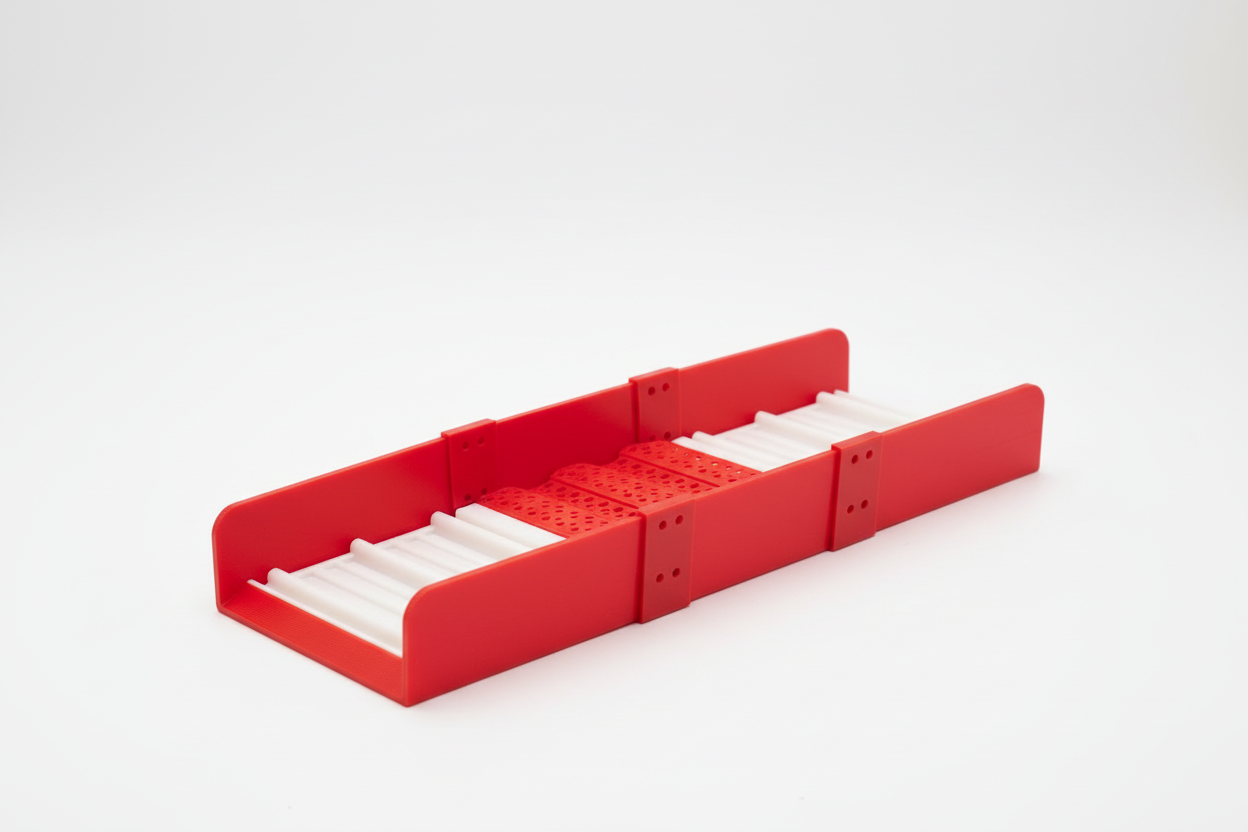 Bright Red Golden Tsunami