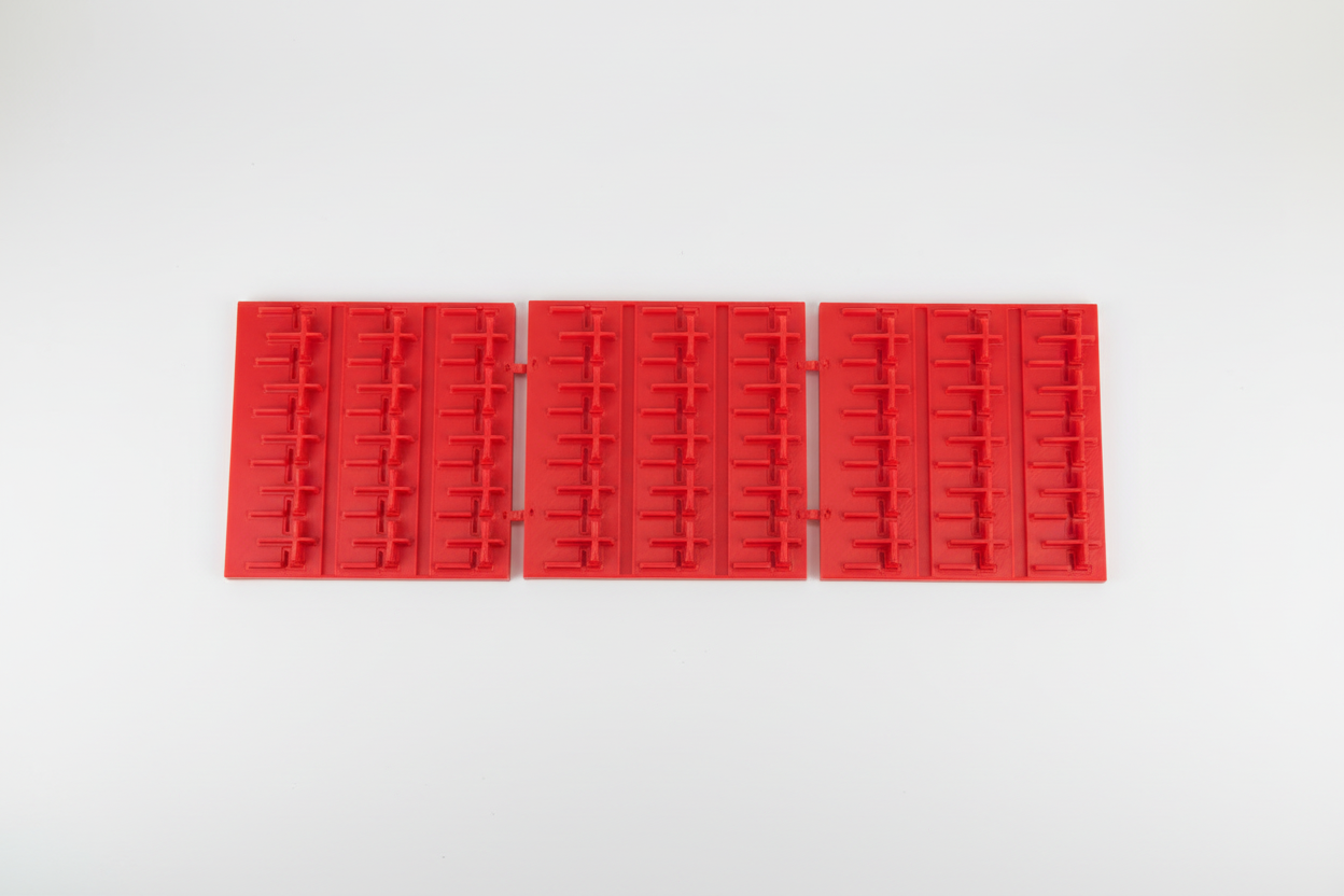 Bright Red Holy Mat - Studio