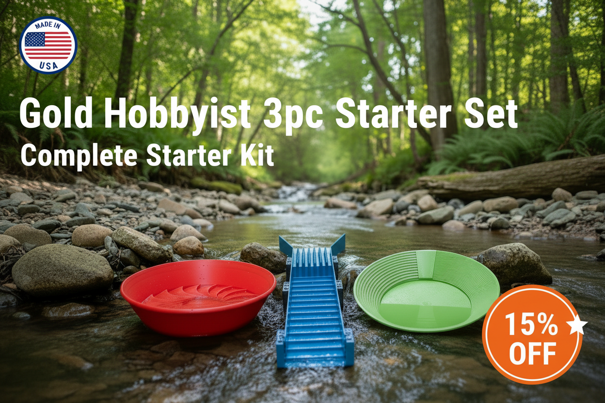 Gold Hobbyist 3pc Starter Set Hero Image - 15% OFF