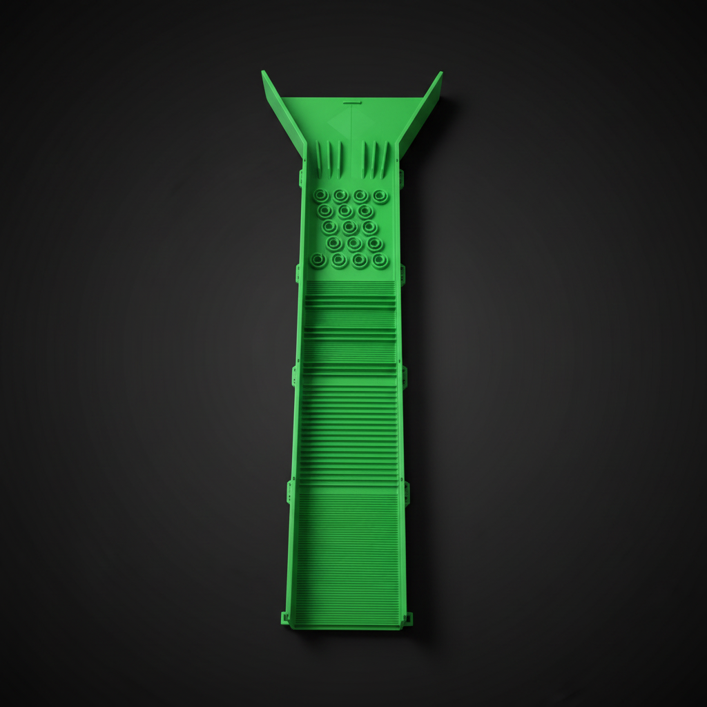 Golden Chute - Dark Background 1