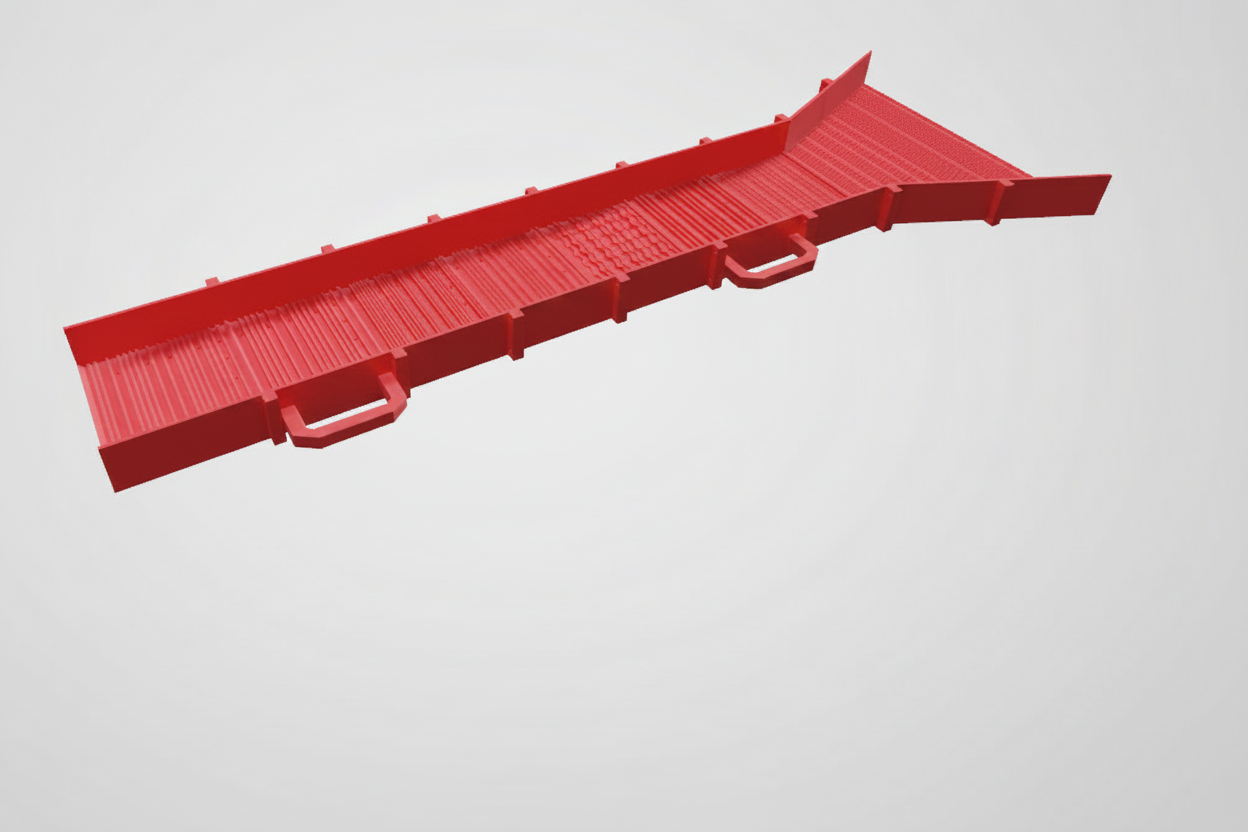 Golden Giant Sluice Box - Red