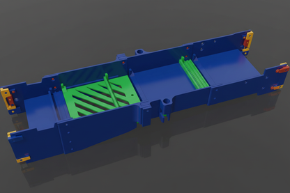 Image 3 - Blue Body Green Grizzy Bars
