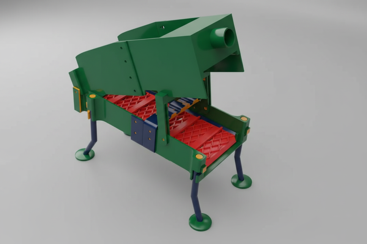 Image 6 - Green Body, Red Grizzy Bars