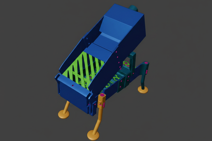 Image 7 - Blue Body Green Grizzy Bars