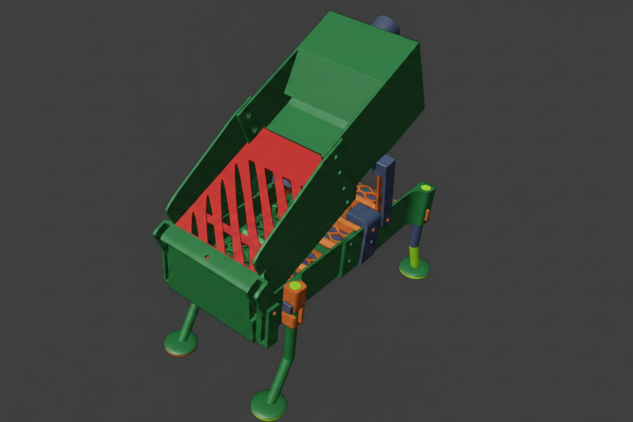 Image 7 - Green Body, Red Grizzy Bars