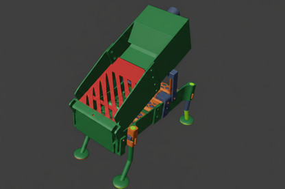 Image 7 - Green Body, Red Grizzy Bars