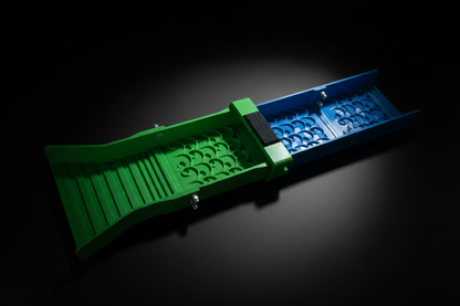 FlowCore — Green & Blue Dark Studio