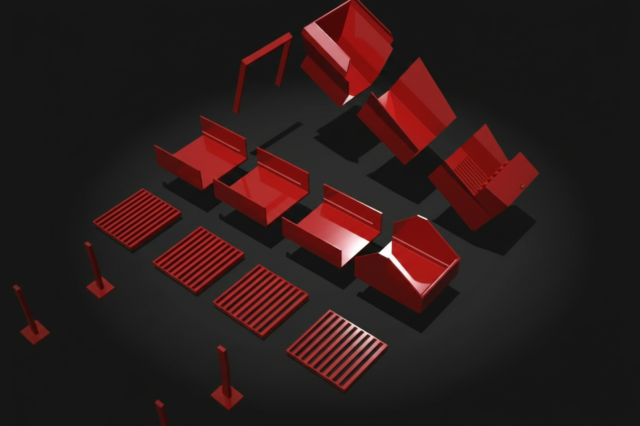 Utili Highbanker — Red 4 Dark Studio