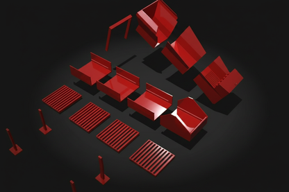 Utili Highbanker — Red 4 Dark Studio