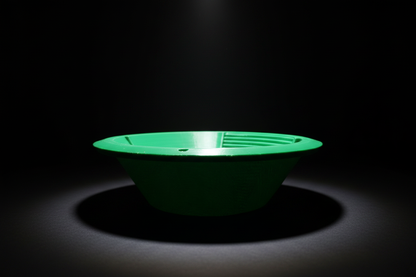 Golden Giant Gold Pan - Side View Dark Studio
