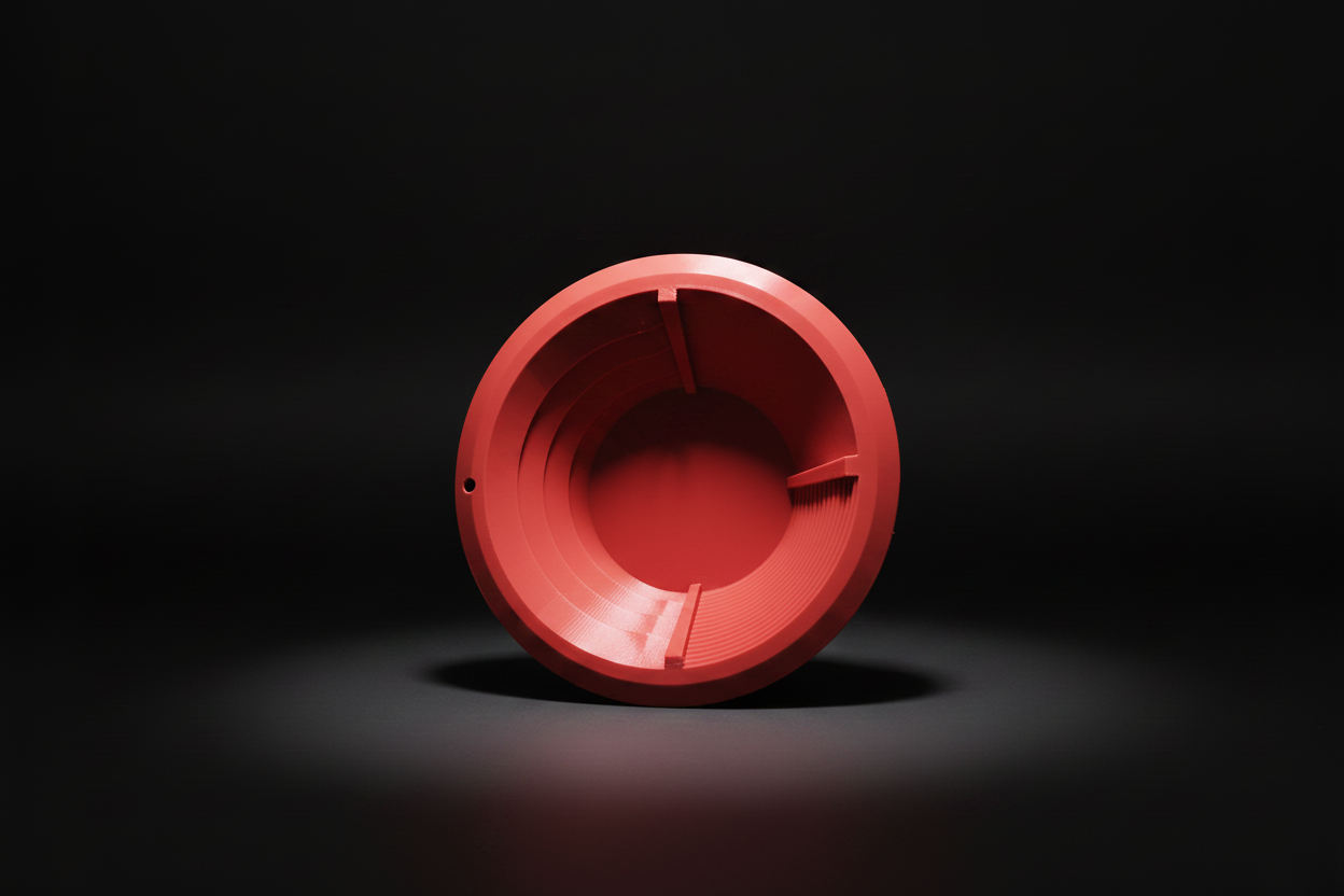 Golden Giant Gold Pan - Overhead Red