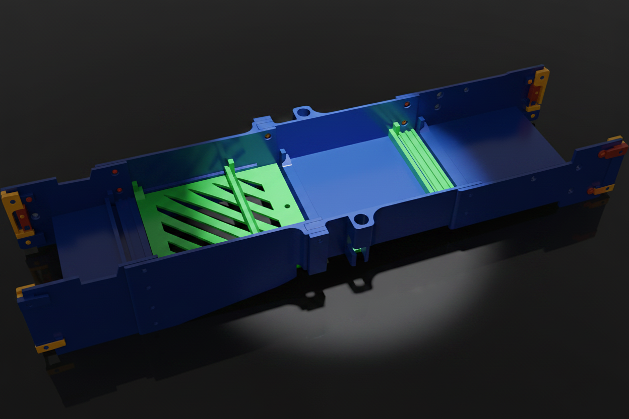 Utili Hybrid — Blue Green Dark Studio 3