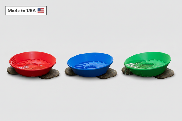 Gold Wash Pan Hero Image - Clean Version with Made in USA Badge