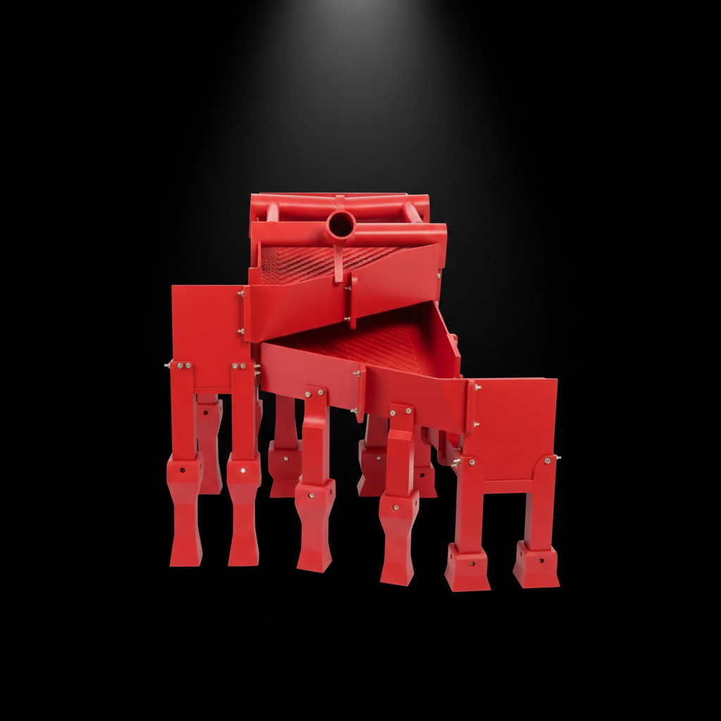 Golden Mustang Mini-Highbanker — Red Dark Studio