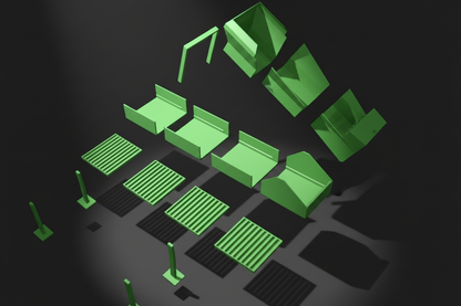 Utili Highbanker — Green 4 Dark Studio