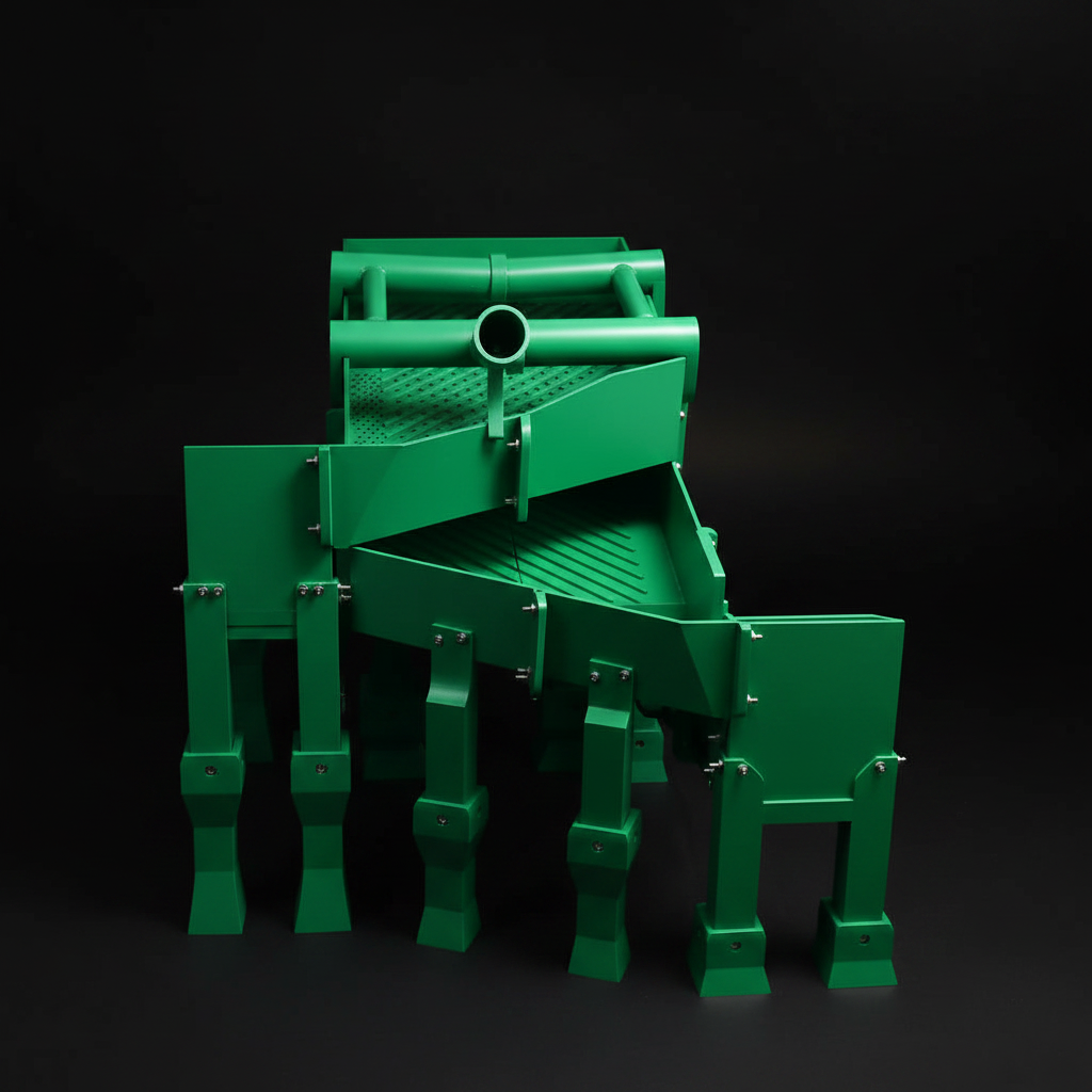 Golden Mustang Mini-Highbanker — Green Dark Studio