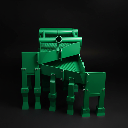 Golden Mustang Mini-Highbanker — Green Dark Studio