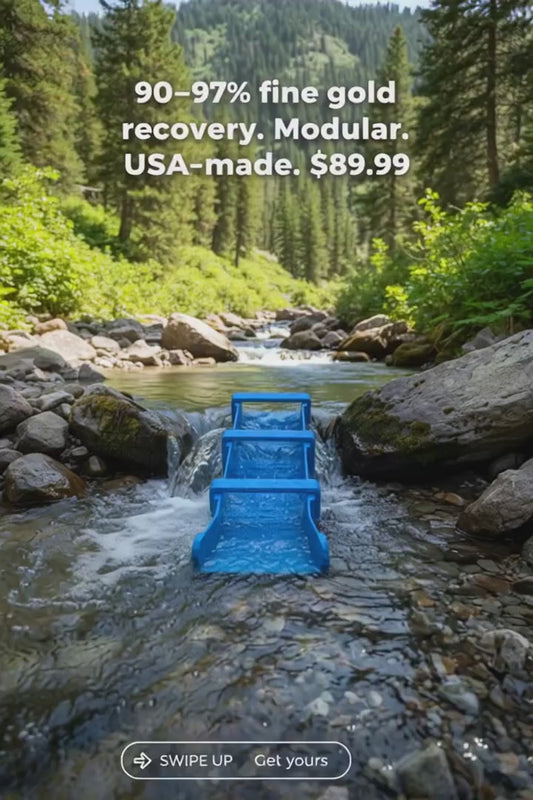 TerraCatch Modular Gold Prospecting Sluice Box