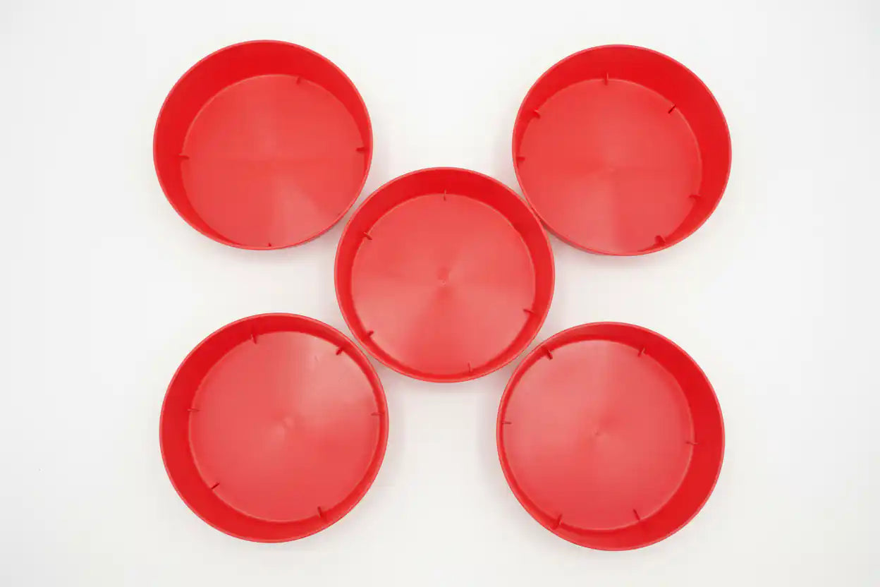 Red Pans No Screens Side