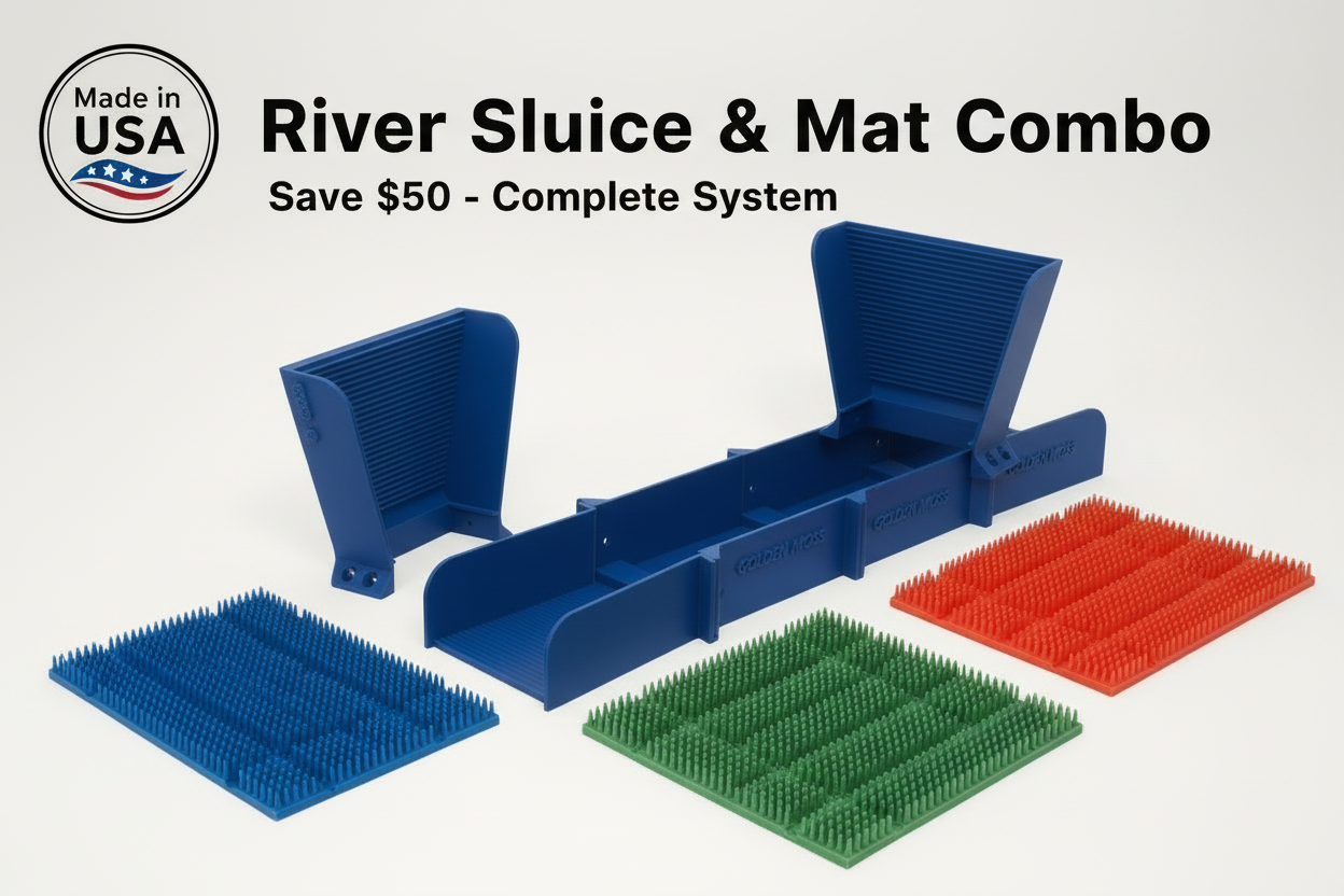 River Sluice & Mat Combo Bundle Hero - Updated Title