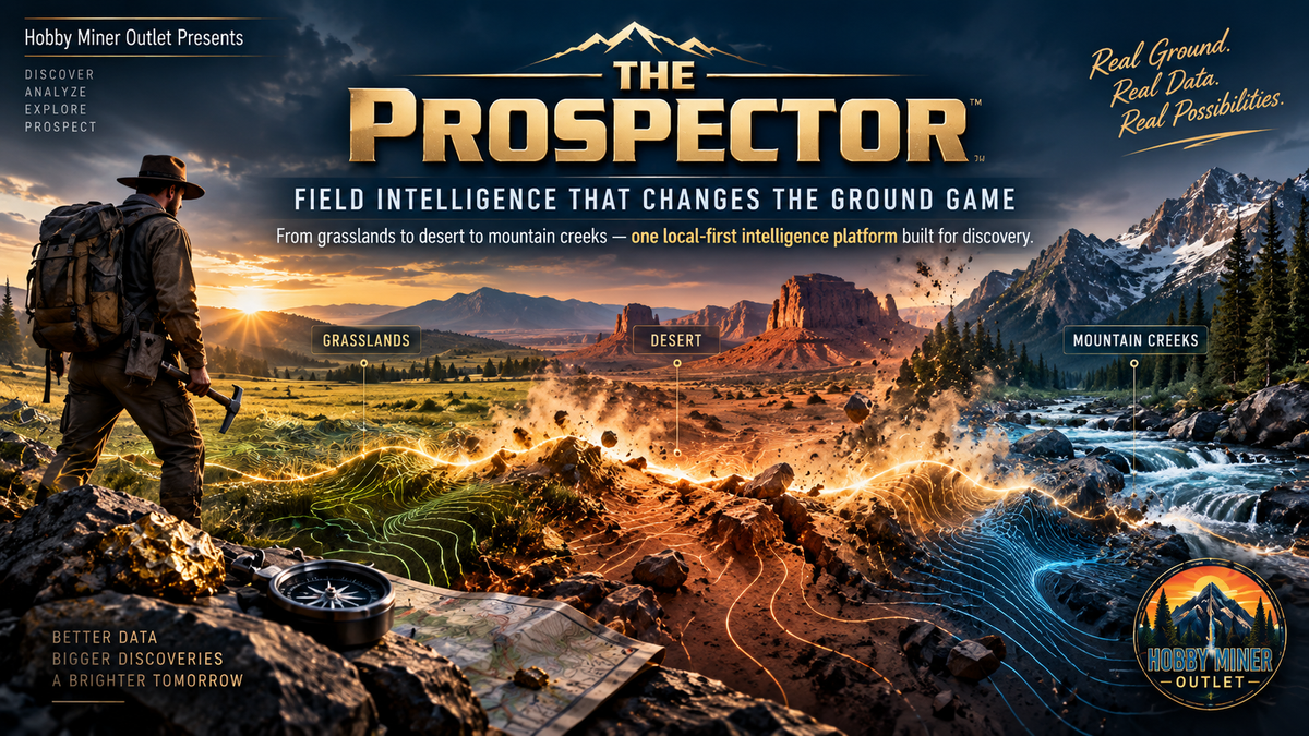 The Prospector field intelligence Founder presale opening graphic